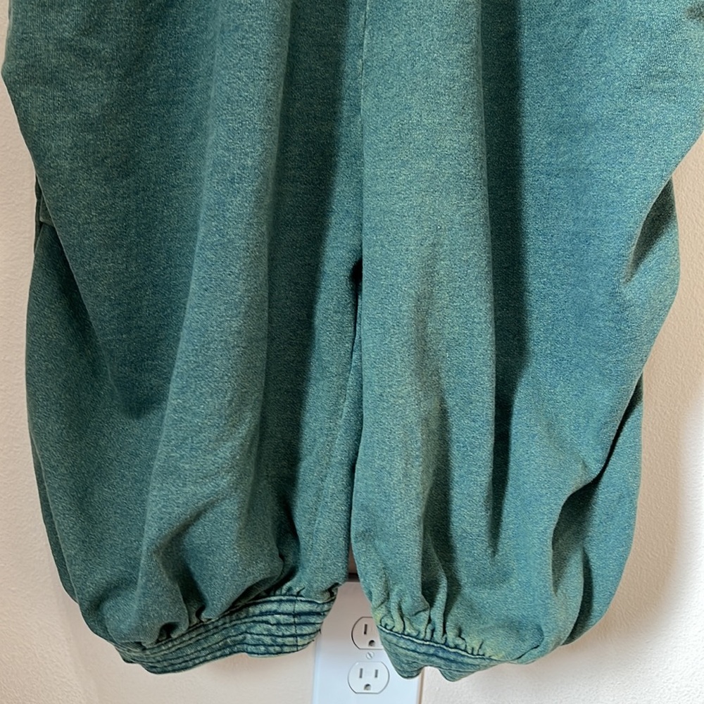 Monthorigin Oversized Green Bib Jean Y2K Overalls - Picture 5 of 9